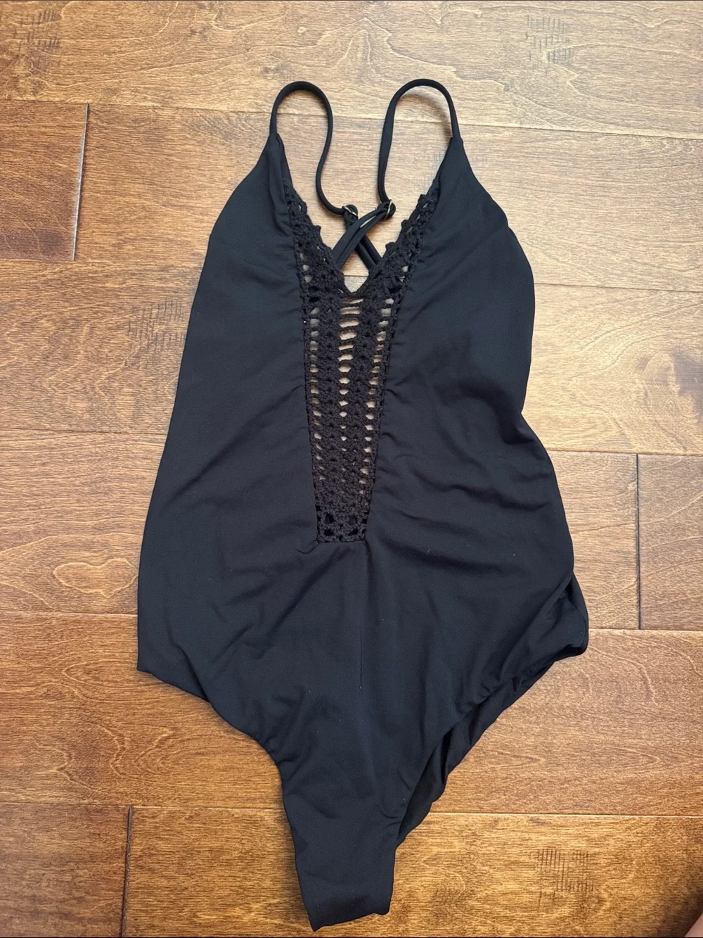 Billabong black one piece swimsuit - crotchet